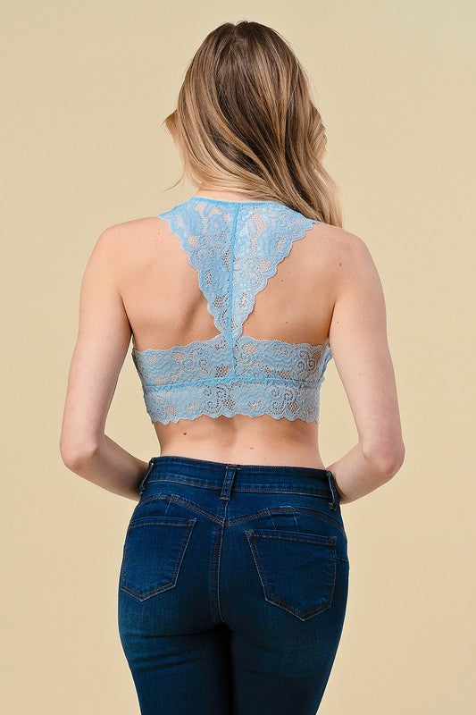 LB01-PLUS SIZE LACE BRALETTE
