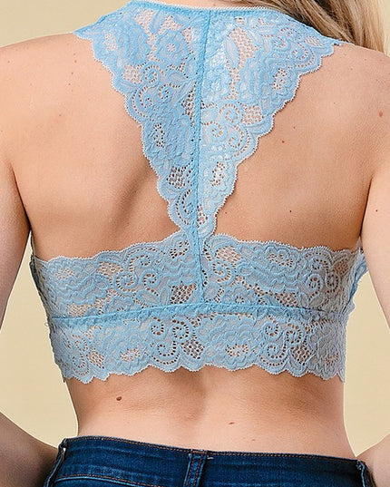 LB01-PLUS SIZE LACE BRALETTE