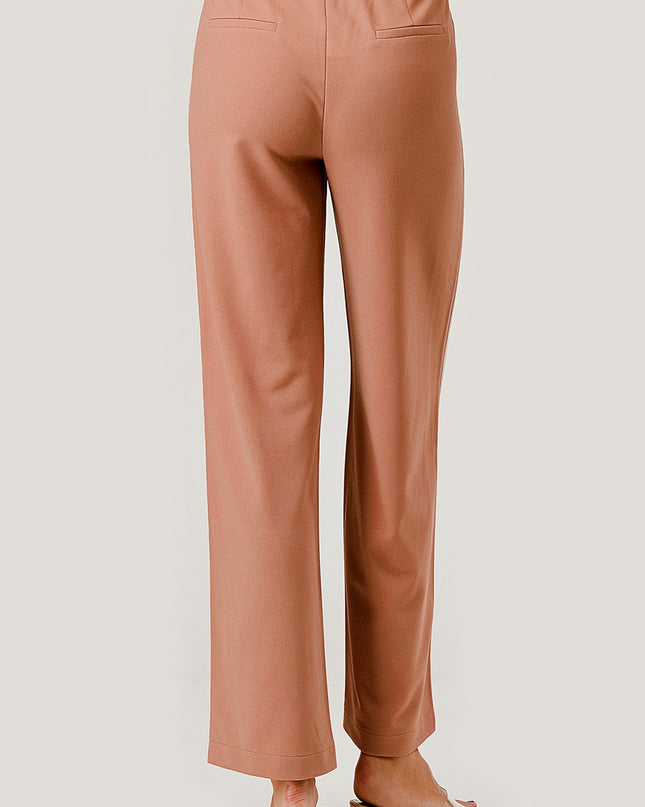 CRP27 SIDE STRIPED STRAIGHT PANTS