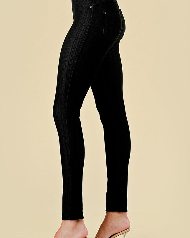 DF05 SOFT POLY BLEND FLEECE JEGGINGS
