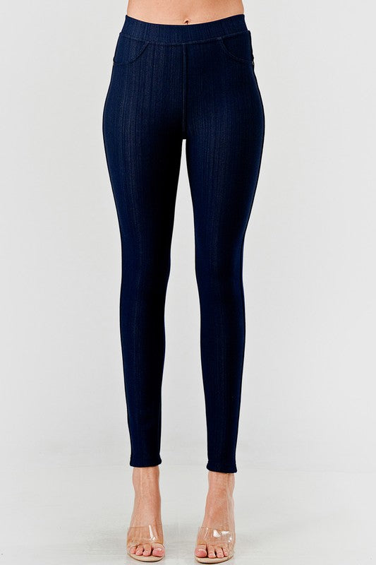 DF05 SOFT POLY BLEND FLEECE JEGGINGS