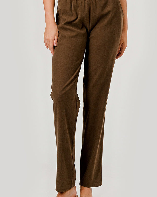 HWC505 CORDUROY STRAIGHT PANTS