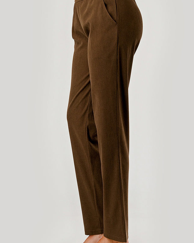 HWC505 CORDUROY STRAIGHT PANTS