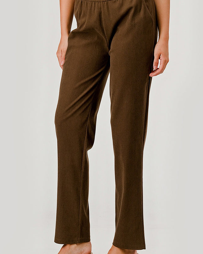 HWC505 CORDUROY STRAIGHT PANTS