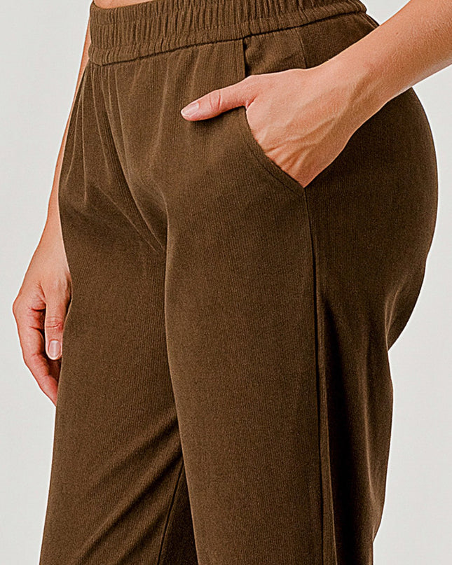 HWC505 CORDUROY STRAIGHT PANTS