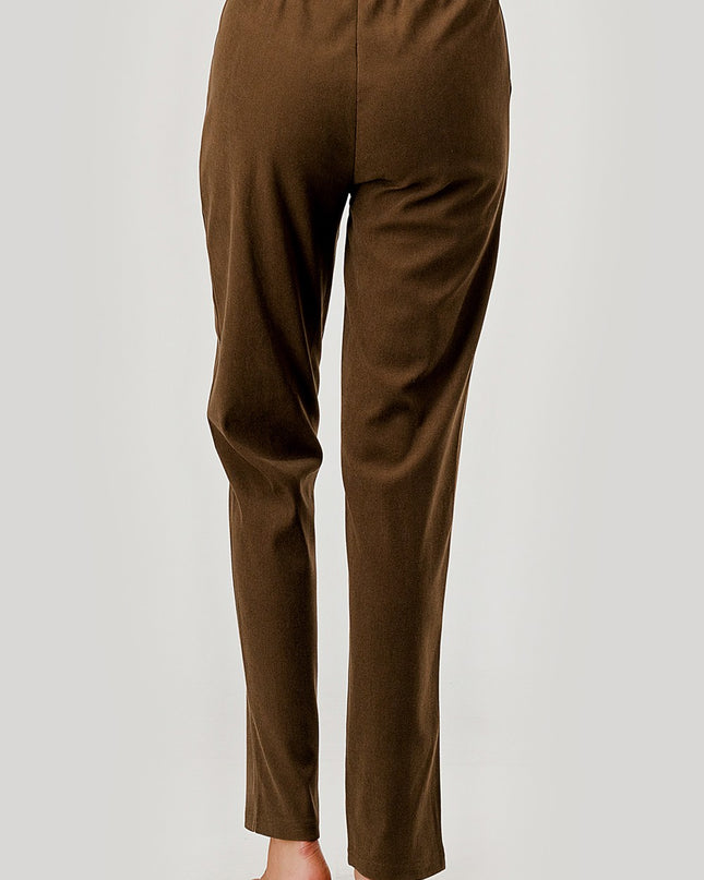HWC505 CORDUROY STRAIGHT PANTS