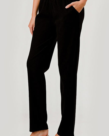 HWC505 CORDUROY STRAIGHT PANTS