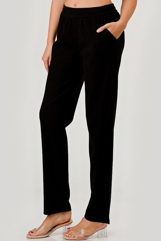 HWC505 CORDUROY STRAIGHT PANTS