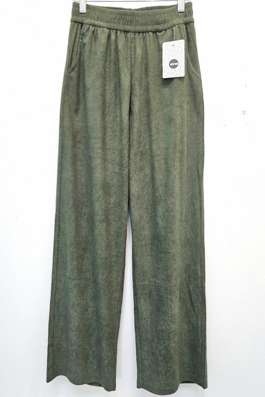 CO504-CORDUROY CORDUROY STRAIGHT PANTS