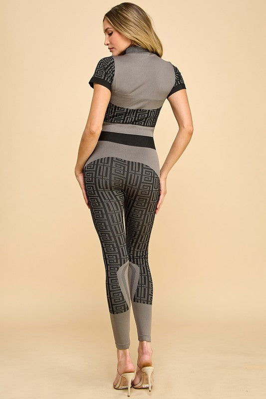 JA51SP-SET ACTIVE WORKOUT 2-PIECE SET