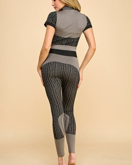 JA51SP-SET ACTIVE WORKOUT 2-PIECE SET