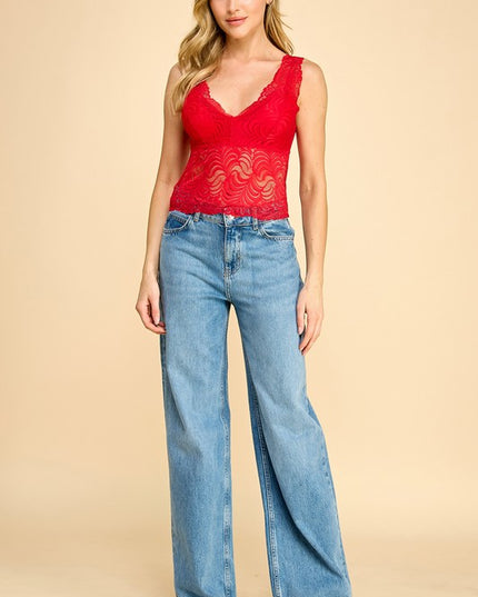 LB45 LACE TANK TOP