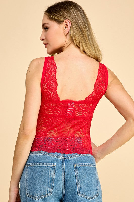 LB45 LACE TANK TOP