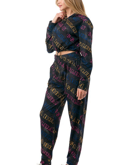 LT30-SET VINTAGE HOODIE 2-PIECE SET
