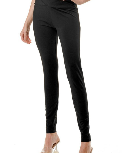 LG10 Yoga Cross Open Waist Leggings