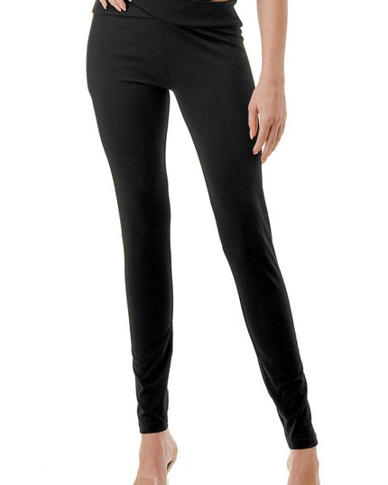 LG10 Yoga Cross Open Waist Leggings
