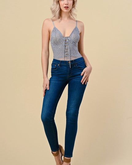 LBS-014 LACE BODYSUIT