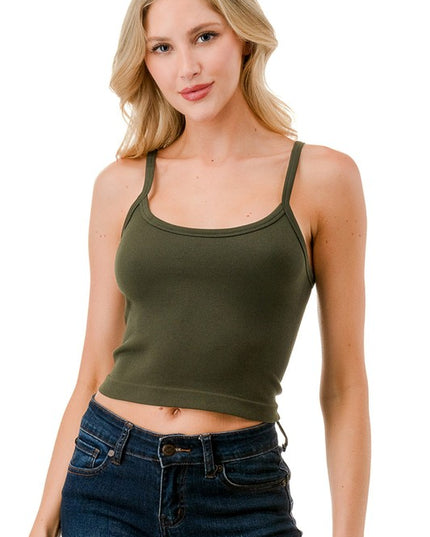 NT89 CAMI CROP TANK TOP