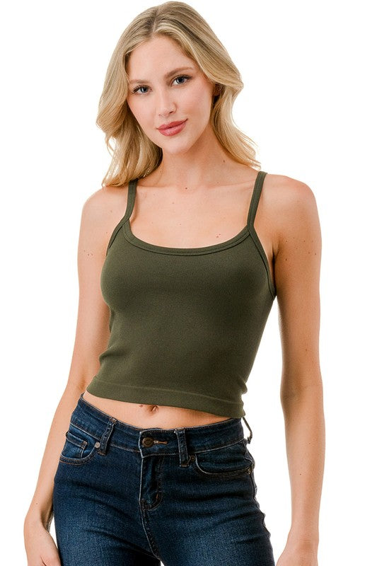NT89 CAMI CROP TANK TOP