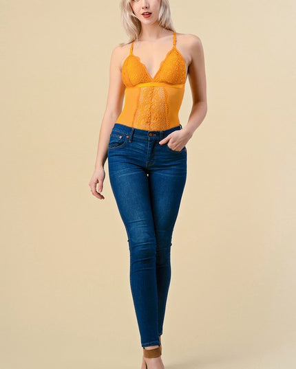 LBS-009 LACE BODYSUIT
