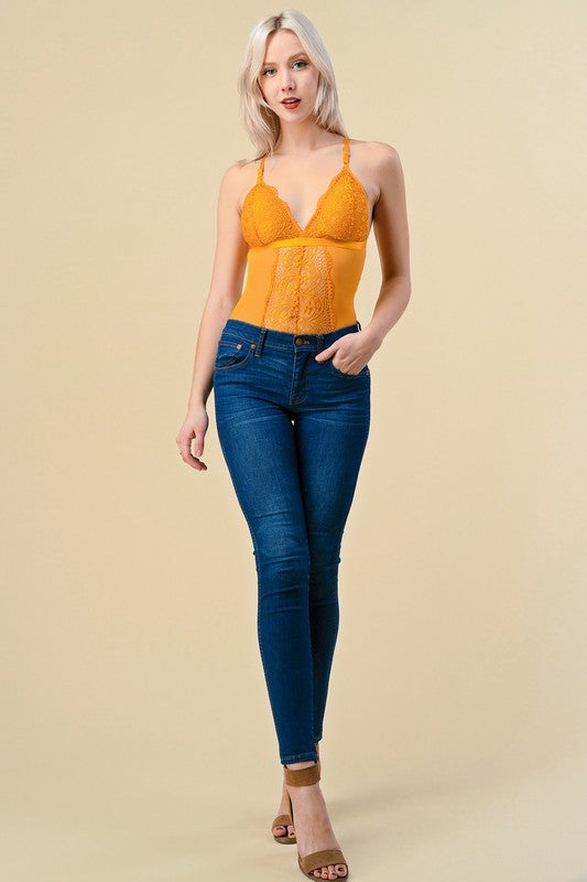 LBS-009 LACE BODYSUIT