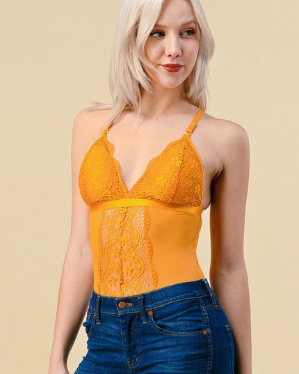 LBS-009 LACE BODYSUIT