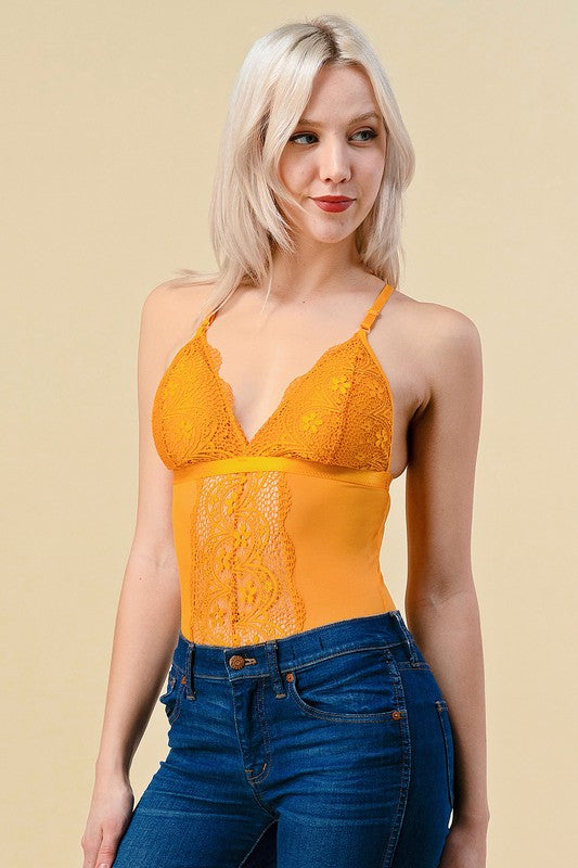 LBS-009 LACE BODYSUIT