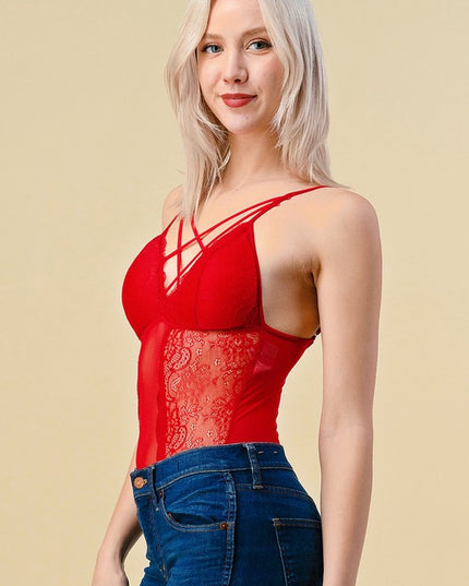 LBS-008 LACE BODYSUIT