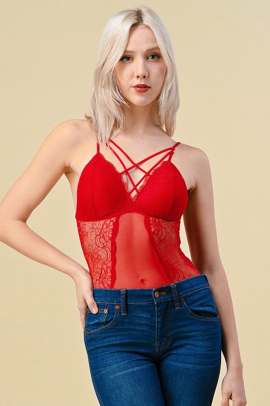 LBS-008 LACE BODYSUIT