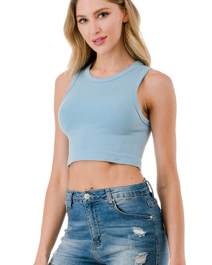 HX63 SUPER-SPAN CROP TANK TOP