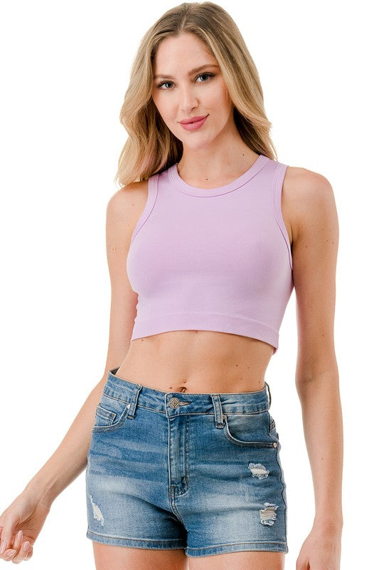 HX63 SUPER-SPAN CROP TANK TOP