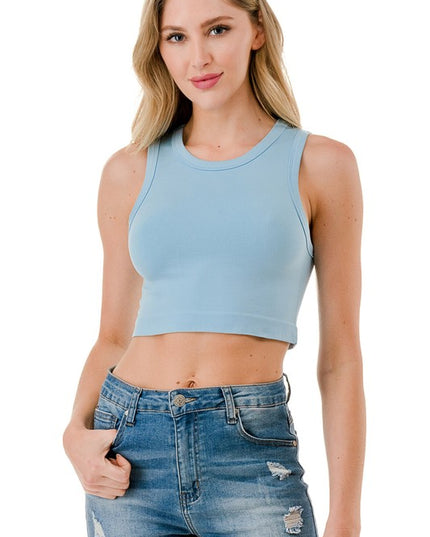 HX63 SUPER-SPAN CROP TANK TOP