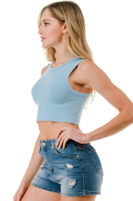 HX63 SUPER-SPAN CROP TANK TOP
