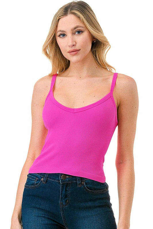 NT70C RIBBED STRAP CAMI