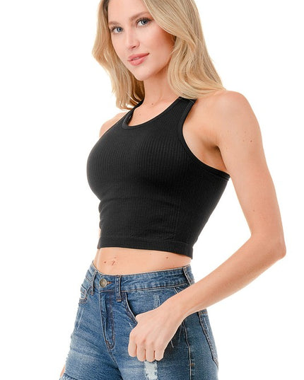 NT87 RIB RACERBACK TANK TOP