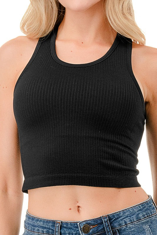 NT87 RIB RACERBACK TANK TOP