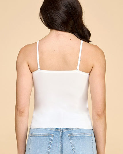 CAMI02 LACE CAMI TANK TOP