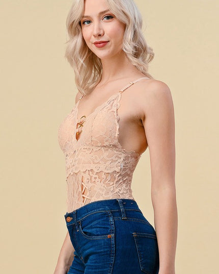 LBS-013 LACE BODYSUIT