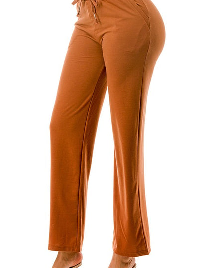 CJK402 FRENCH TERRY STRAIGHT PANTS