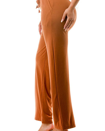 CJK402 FRENCH TERRY STRAIGHT PANTS