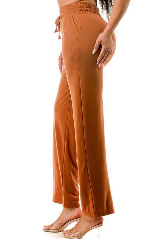 CJK402 FRENCH TERRY STRAIGHT PANTS