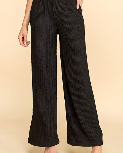 HK07X PLUS SIZE CRINKLE LOUNGEWEAR PANTS