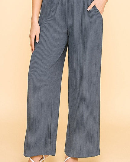 HK07X PLUS SIZE CRINKLE LOUNGEWEAR PANTS