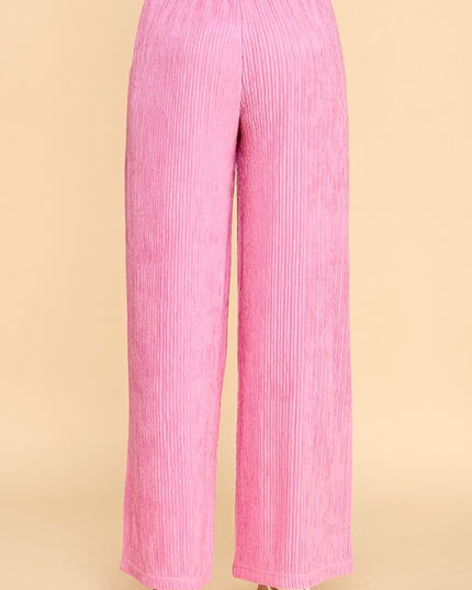 HK07X PLUS SIZE CRINKLE LOUNGEWEAR PANTS