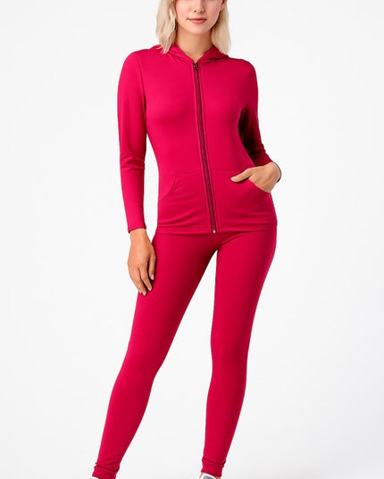 HD32 ZIP UP HOODIE SET