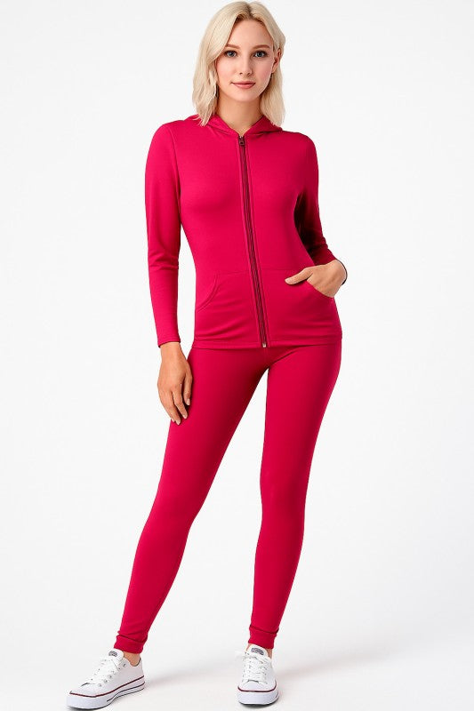 HD32 ZIP UP HOODIE SET