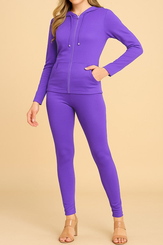 HD32 ZIP UP HOODIE SET