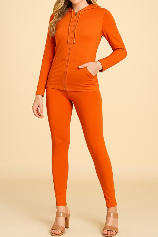 HD32 ZIP UP HOODIE SET
