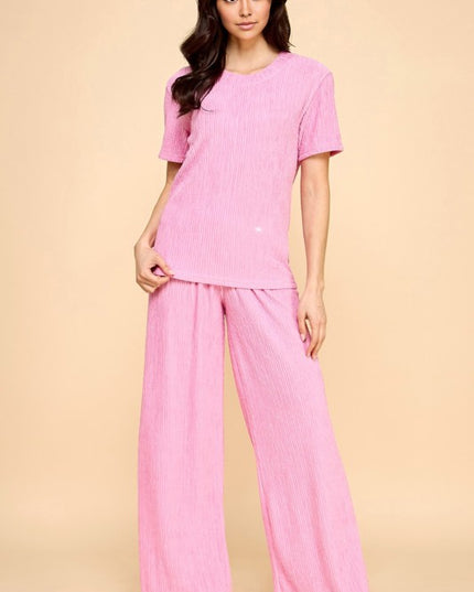 HKG705 RHINESTONE CRINKLE SET
