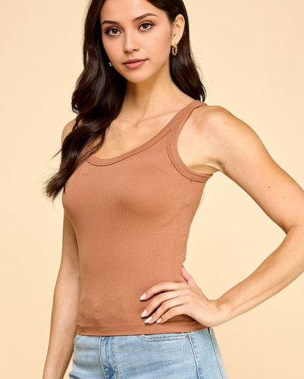 PT012 RIBBED RACERBACK TANK TOP